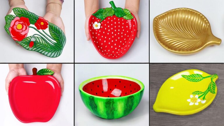 Questo trucco dimenticato trasforma il cemento in una ciotola da frutta sorprendente…
