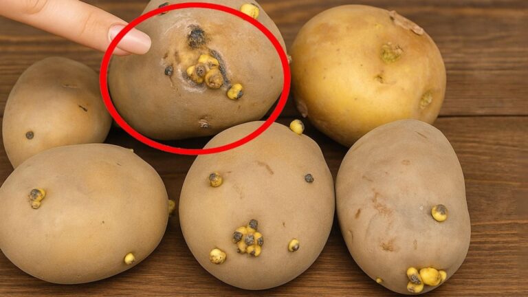 Questo semplice gesto trasforma le patate germogliate in un tesoro da non perdere…