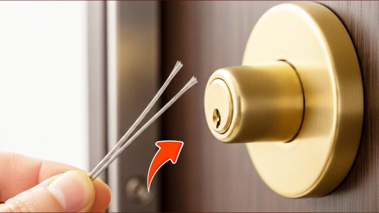 5 Trucchi per Aprire una Porta Senza Chiave in Meno di 5 Minuti