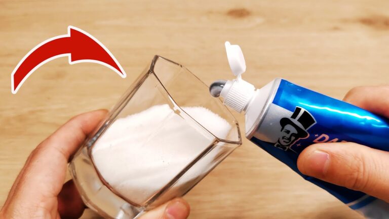 Scopri 5 modi sorprendenti per usare il mix di dentifricio e sale nella vita quotidiana!