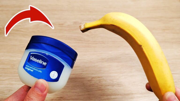 Scopri 7 incredibili usi di vaselina e banana che ti sorprenderanno!