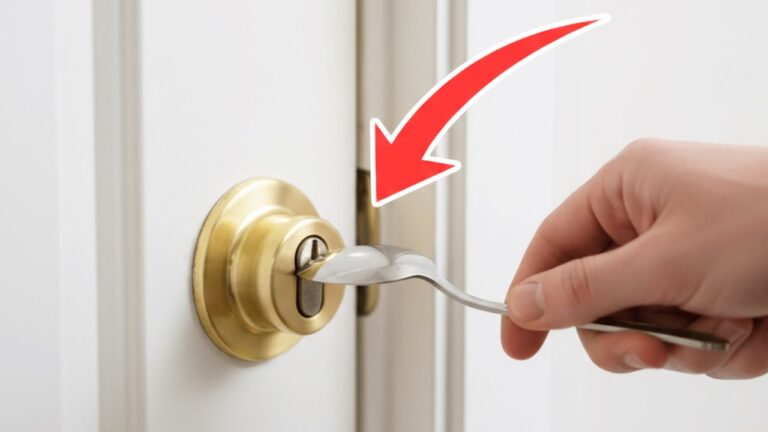 Aprire una porta senza chiave: 5 metodi semplici e veloci con un cucchiaio!