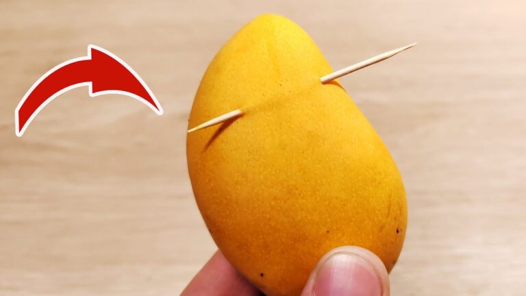 Scopri 1 trucco geniale per risolvere un grande problema con il mango!