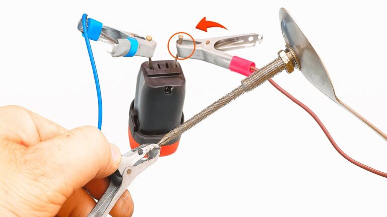 Crea un saldatore portatile con 5 semplici strumenti e risolvi le emergenze!