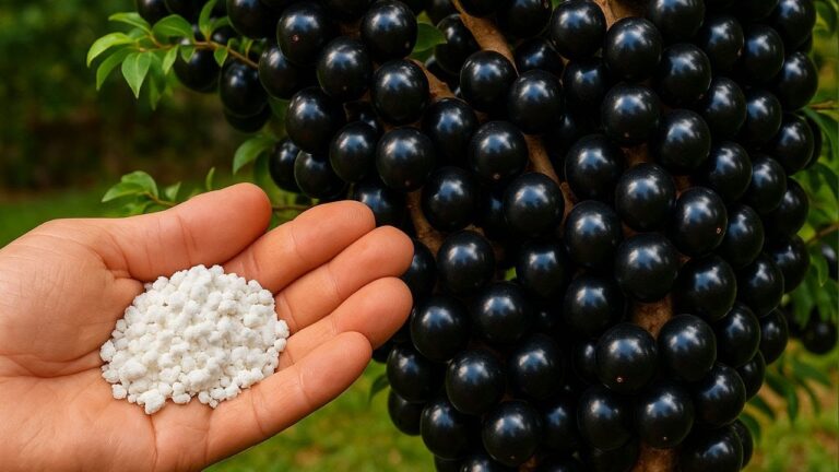 1 Trucco per far crescere piante fruttifere tutto l’anno con solo 1 cucchiaio!