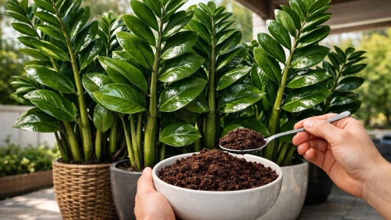 Sblocca la tua Zamioculca con 1 cucchiaio: scopri come!
