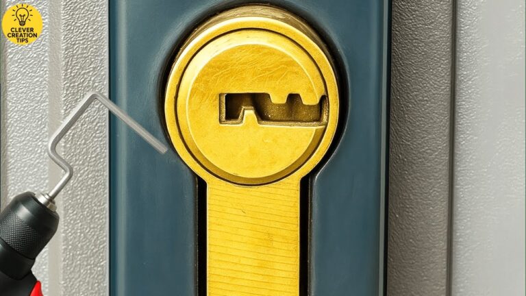 Apri una porta d’emergenza in 3 passi facili con un semplice attrezzo!