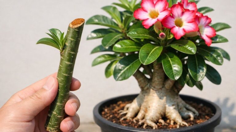 Scopri 5 segreti per moltiplicare la tua rosa del deserto in modo facile!