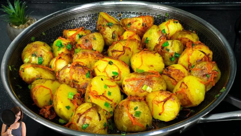 Scopri 5 ricette irresistibili di patate con cipolle, più gustose della carne!