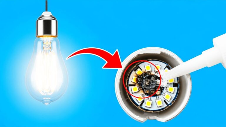 Scopri 5 modi sorprendenti in cui la colla bianca ripara le lampadine LED!