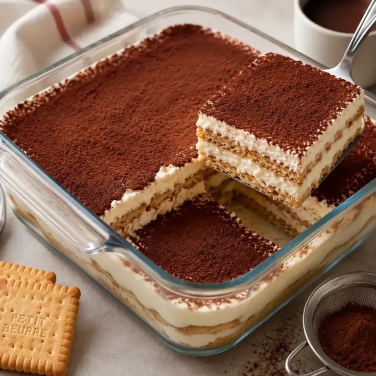 Torta Petit Beurre al Mascarpone: il dolce goloso da provare subito