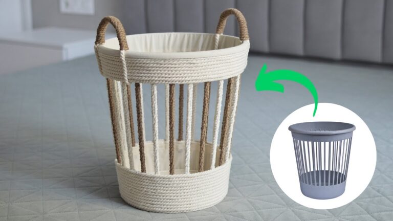 5 Idee creative per cestini in corda fai da te che devi assolutamente provare!