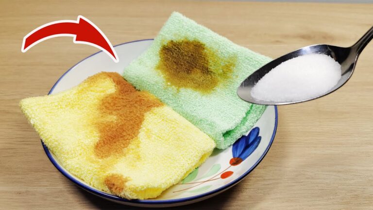 Scopri 5 trucchi per pulire facilmente i panni da cucina senza fatica!
