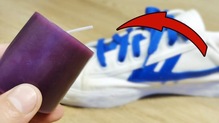 5 sorprendenti modi per far brillare le scarpe usando una candela!
