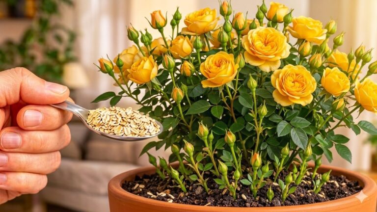 Scopri il segreto per 1 cucchiaio di rosa in fiore e nuove gemme senza fine!