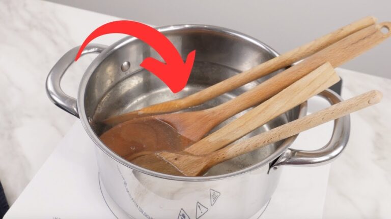 Rinnova 7 utensili di legno in cucina con il segreto della nonna! Scopri come!