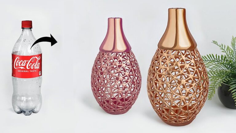 5 idee creative per realizzare vasi di fiori con bottiglie di plastica e cemento