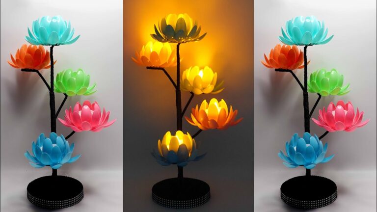 10 idee creative per riutilizzare cucchiai di plastica come portacandele