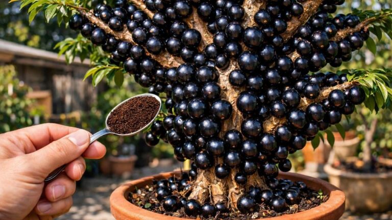 Scopri come una sola cucchiaiata rende la tua Jabuticaba fruttuosa tutto l’anno!