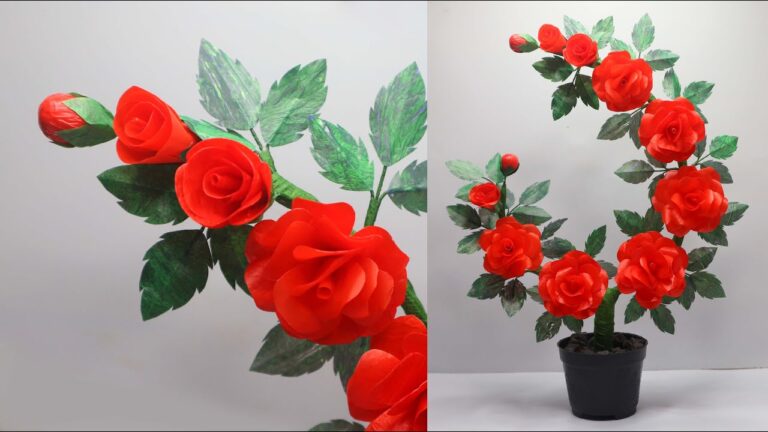 8 Idee per Creare Rose di Plastica per Decorare la Tua Casa