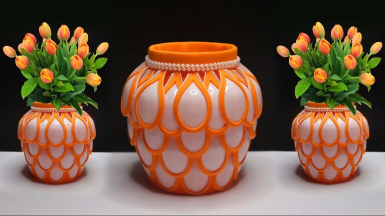 5 idee sorprendenti per realizzare vasi con cucchiai di plastica riciclati