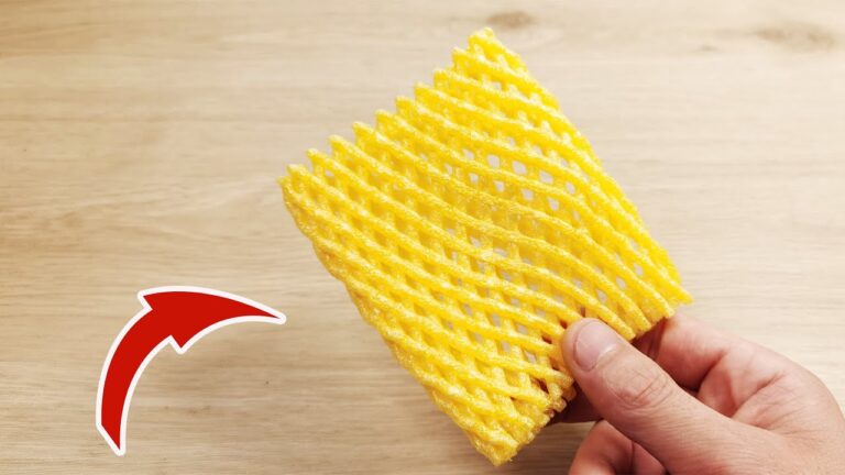 5 modi geniali per riutilizzare le reti della frutta in cucina e bagno!