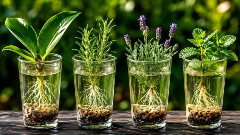 Scopri 5 segreti per accelerare l’enraizamento delle piante in acqua!